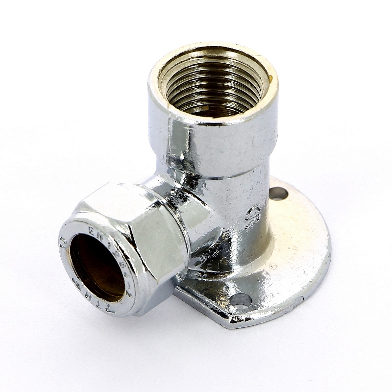 Водорозетка обжим-В хромированная TIEMME 15х1/2" 1130074