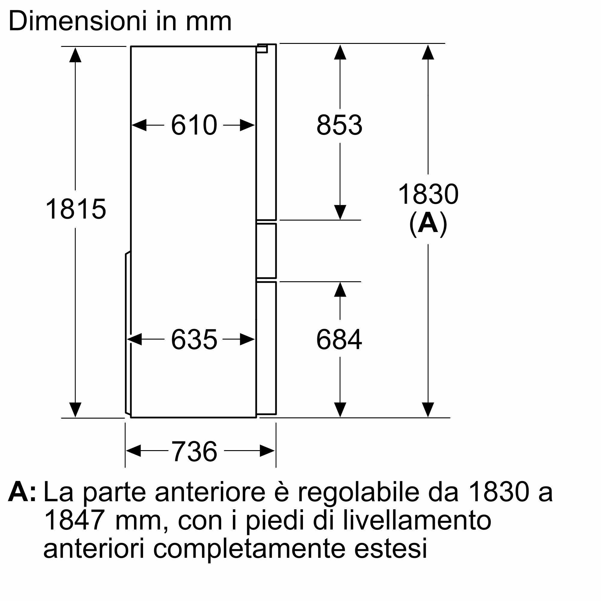 Двухдверный холодильник с подвалом no Frost Class E Siemens studioLine iQ700 ARCH-00042483 - Вид №11