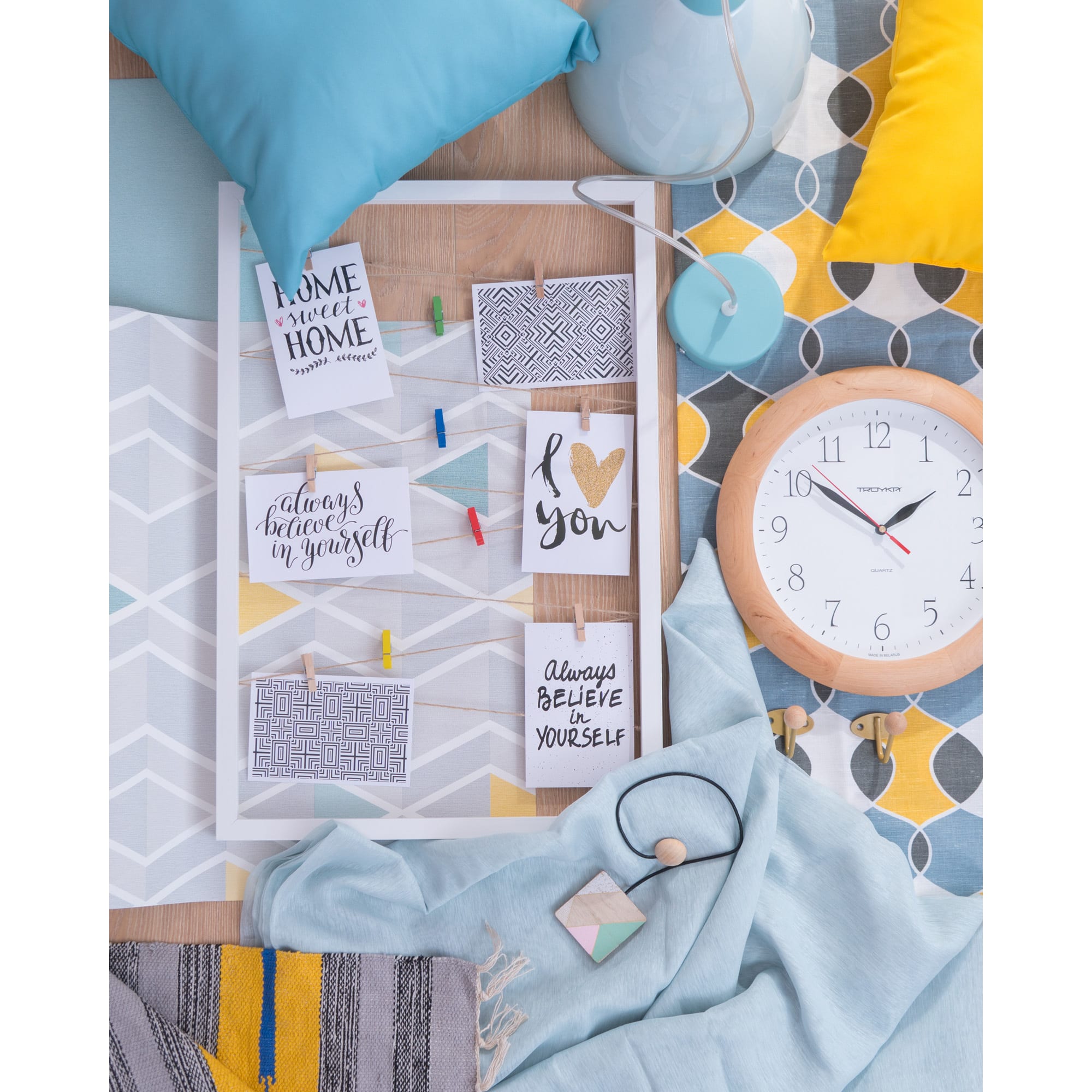 18869185 Держатель для фото в раме цвет белый размер 40х60 Santreyd  - Вид №5