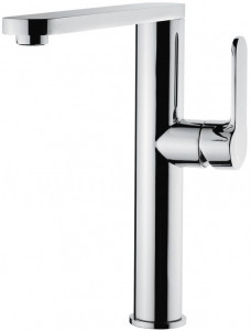77007CR Emmevi Nefer, кухонный смеситель с поворотным изливом, цвет хром
