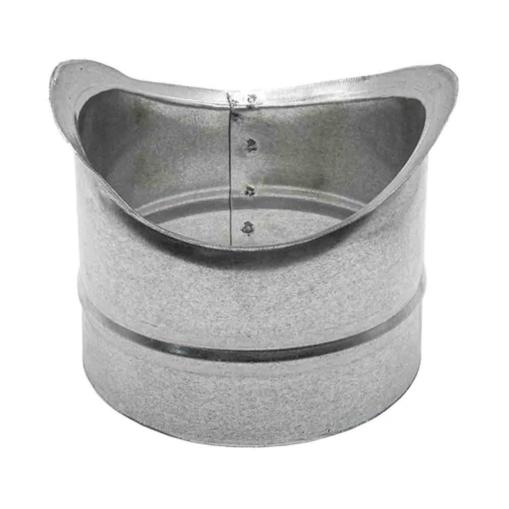 Врезка для круглых воздуховодов Ore D400x400 мм оцинкованный металл STLM-2170942