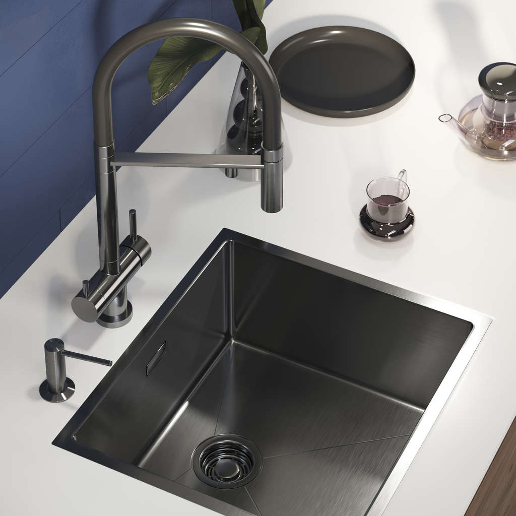 Кухонная мойка Taki 49-U/IF GM OMOIKIRI 4973524 - Вид №3