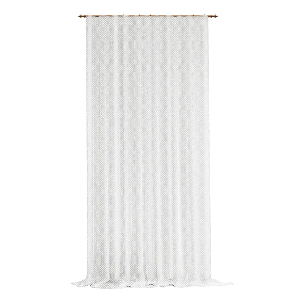 Тюль MIAMOZA Leopar с геометрическим узором 300×280 см 84997673 STLM-0057581 - Вид №2