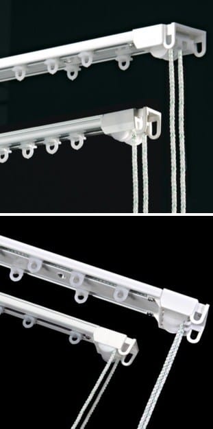 Алюминиевая направляющая для завитых штор Mottura Surf ARCH-00009006