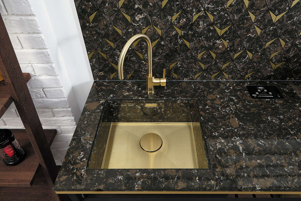 Кухонная мойка Kasen 53-26 INT GM OMOIKIRI 4993496 - Вид №2