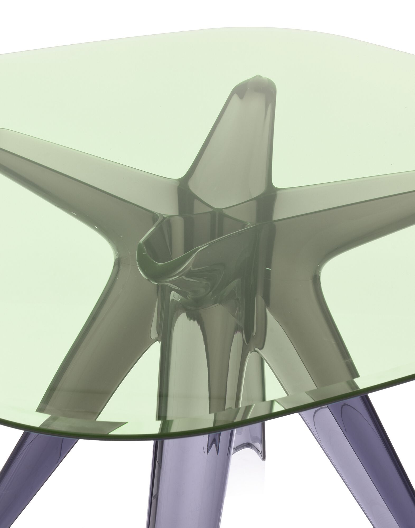 Квадратный стол из хрусталя и инженерного пластика Kartell SIR GIO ARCH-00107757 - Вид №44
