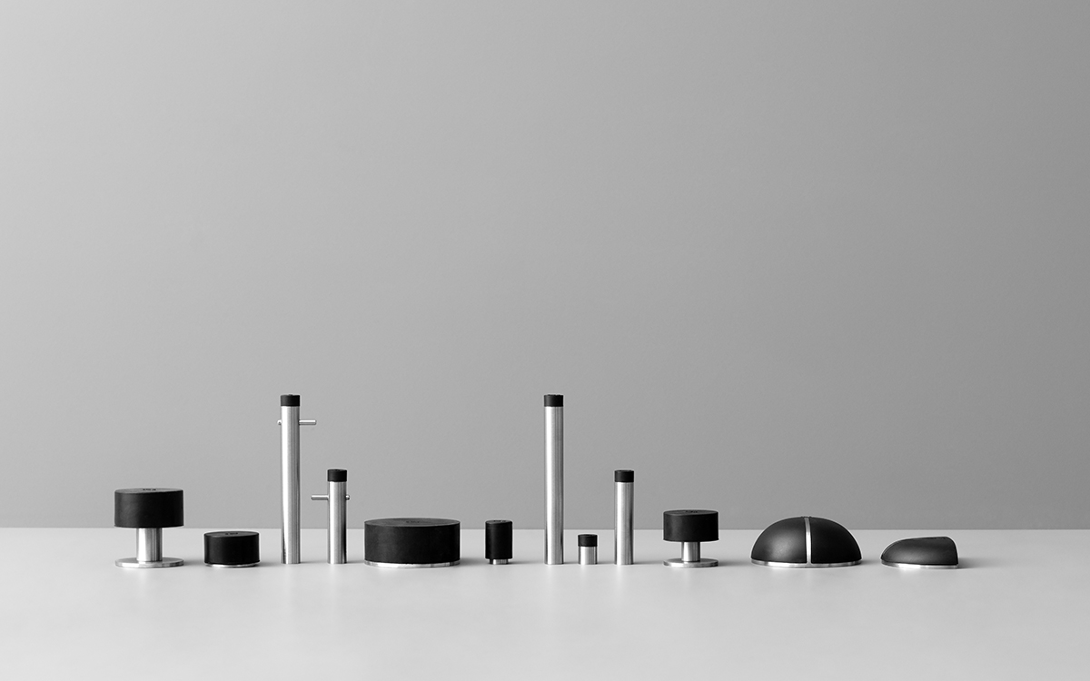 14506502126 Настенный дверной упор со штифтом Ø14x125 ммd line Knud Holscher  - Вид №2