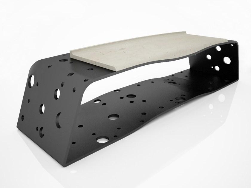 Manufatti Viscio Скамья из оцинкованного листового металла без спинки Gio' sun-id-1382353 - Вид №1