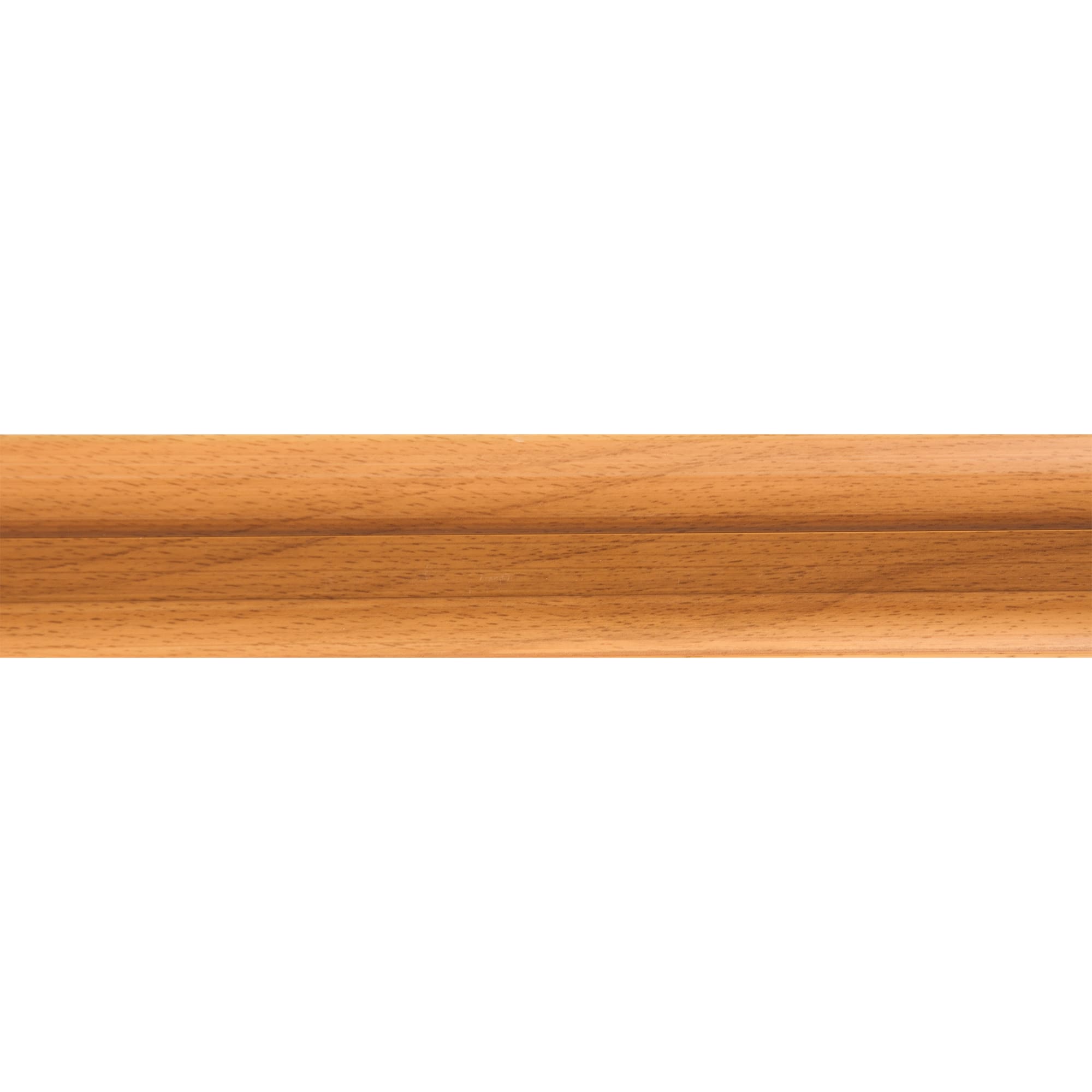 14334335 Плинтус напольный ПВХ 47 мм 2.5 м цвет бук Santreyd  - Вид №1