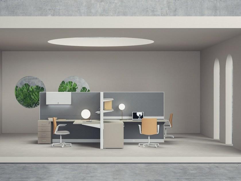 PROF Отдельностоящая модульная офисная перегородка из дерева Openwall sun-id-1512114 - Вид №26