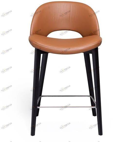 Tonin Casa Кожаный табурет на деревянной основе Beetle sun-id-1484447