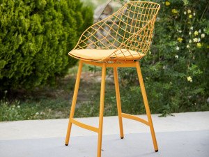 Стул из нержавеющей стали