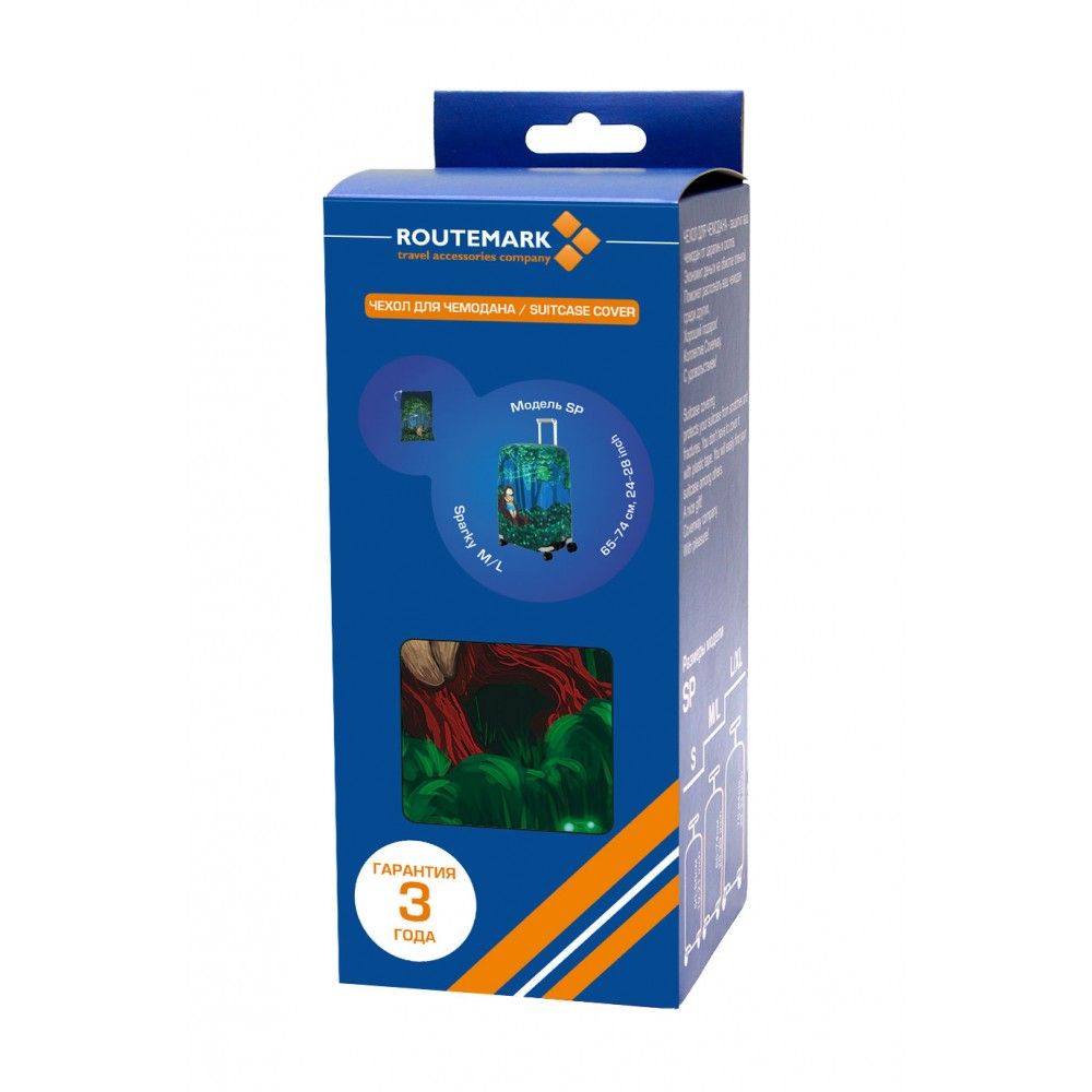 SP240 Sparky-M/L Чехол для чемодана средний Sparky M/L Routemark SP240  - Вид №4