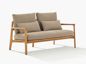 2-местный тканевый садовый диван