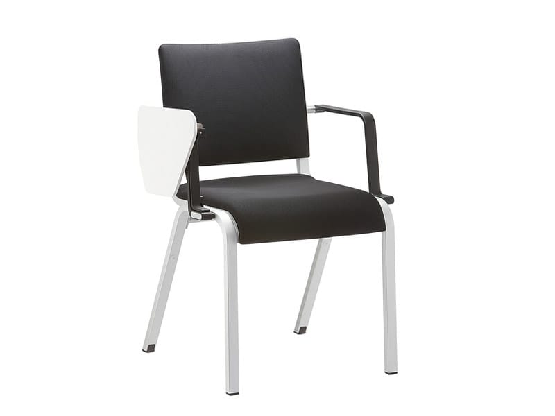 Штабелируемый стул для конференций из ткани с подлокотниками Brunner ALITE ARCH-00131588