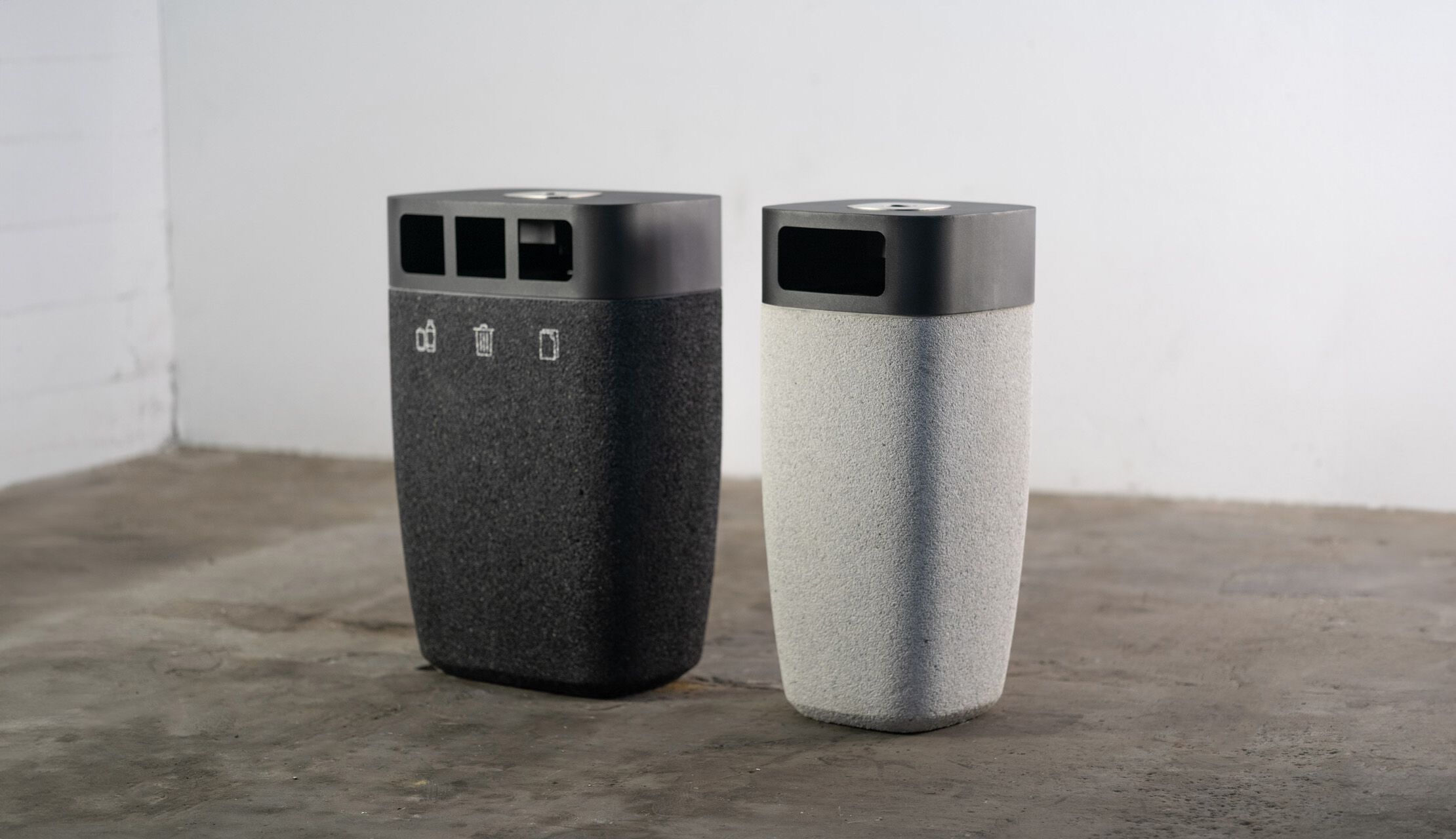 Бетонные стойки для мусора для утилизации отходов Kremen ARCH-00148581 - Вид №2