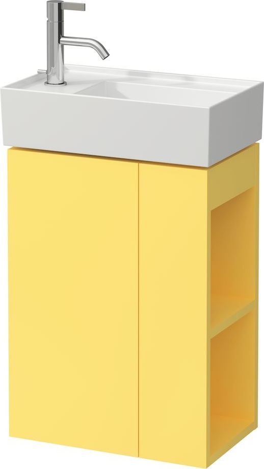 H8153354001111 Мини-раковина, ассиметричная, со специальным скрытым сливом LAUFEN PRO - Вид №5