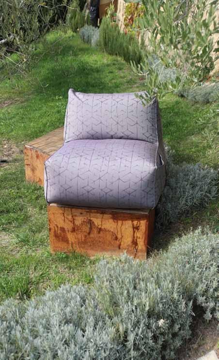 Тканевое садовое кресло GART Smurfone ARCH-00125469 - Вид №2