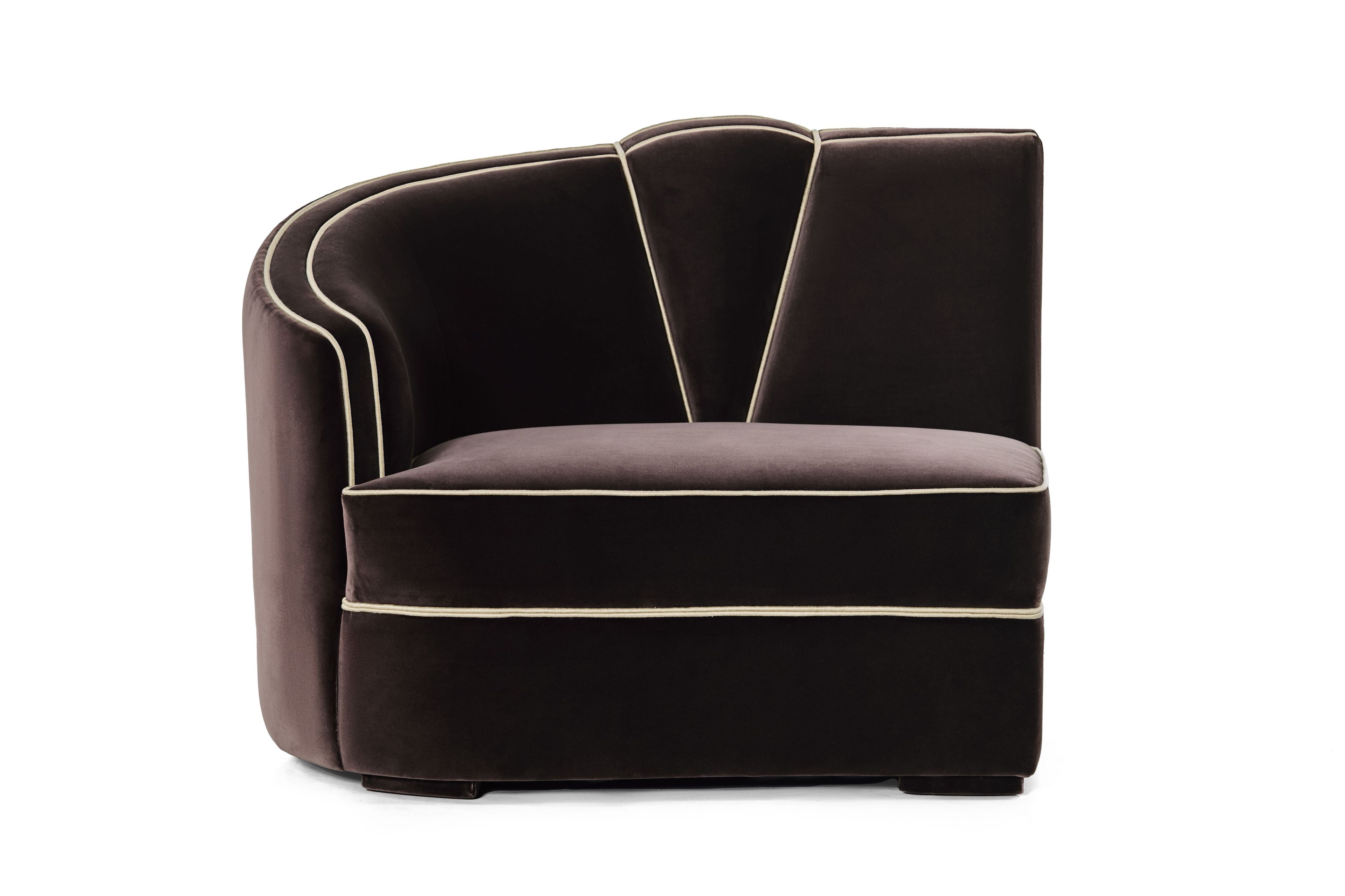 4-местный бархатный модульный диван Munna Жозефина ARCH-00130162 - Вид №6