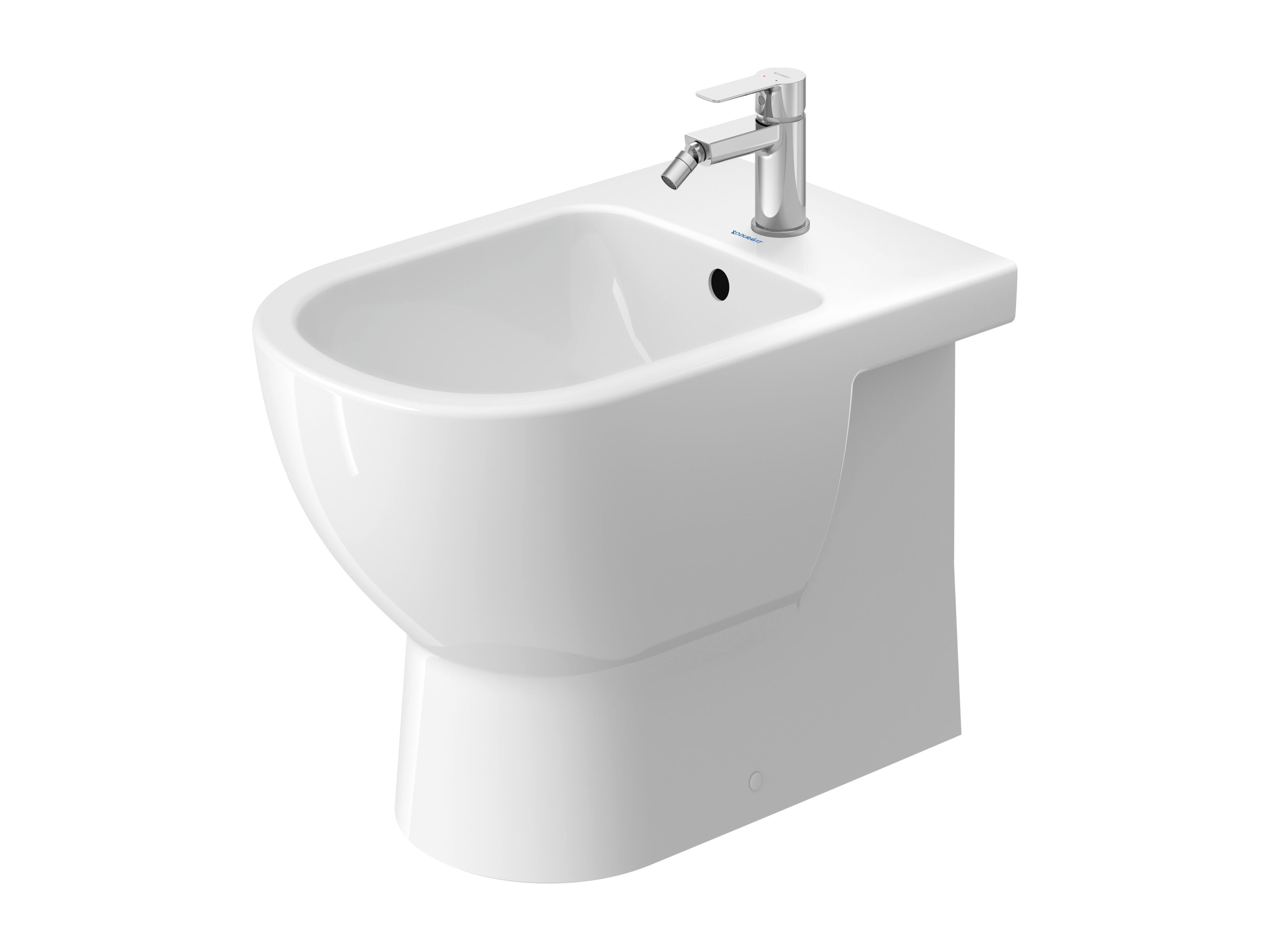 Керамическое напольное биде с переливом Duravit D-Code ARCH-00090917 - Вид №1