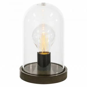 Настольная лампа Globo Fanal II 28187 GLOBO ИНТЕРЬЕРНЫЕ 110425 Коричневый;прозрачный