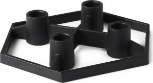 5000012 Подсвечник Prism 4 Black Normann Copenhagen