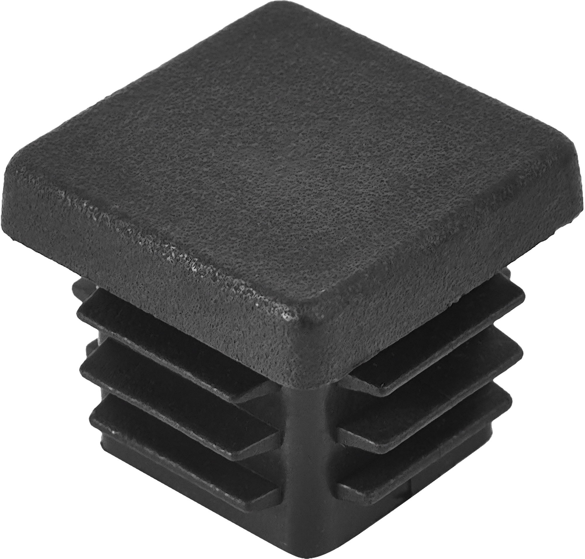 86491961 Заглушка универсальная 30x30 мм полипропилен черный, 4 шт. STLM-0069393 Santreyd 