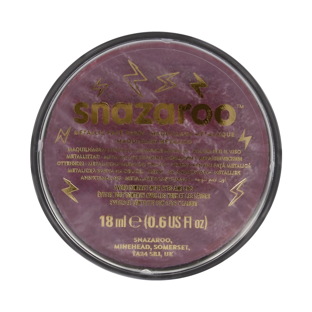 1118881 краска для лица и тела №2 18 мл фиолетовый металлик Snazaroo 