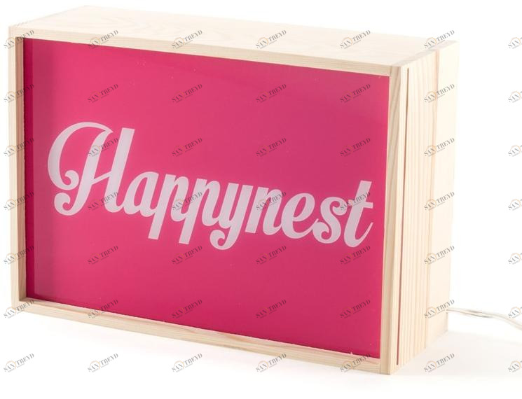 Seletti Светящаяся буква из дерева Lighthink boxes sun-id-1366637