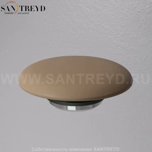 A038VX.132 Донный клапан с керамической накладкой с функцией Click-clack A. e. T. Italia RICAMBI Горчичный матовый