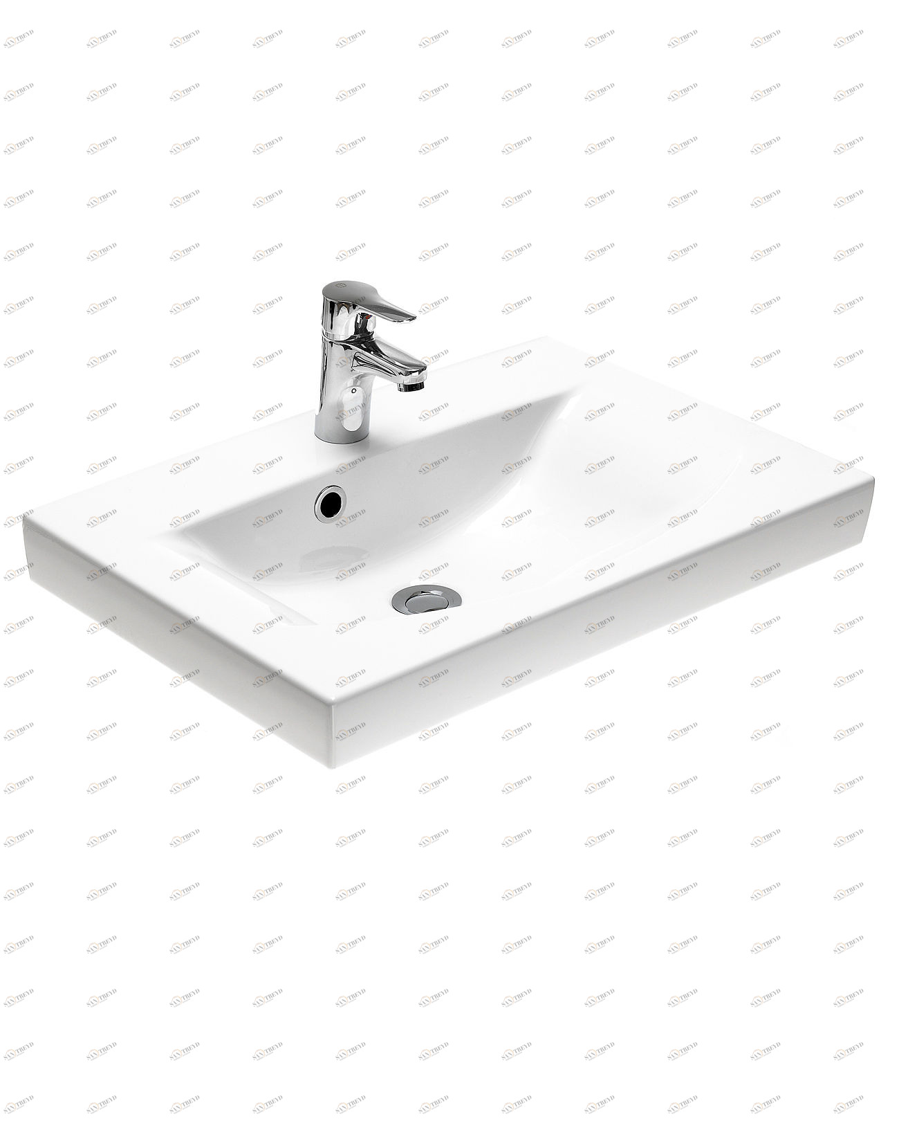 51699901 Накладная раковина на столешницу  овальная Gustavsberg 