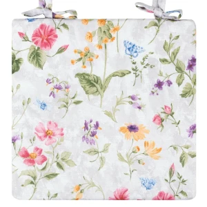 Подушка для стула Altali Фиорелла 40x2x40 см полиуретан/хлопок разноцветный