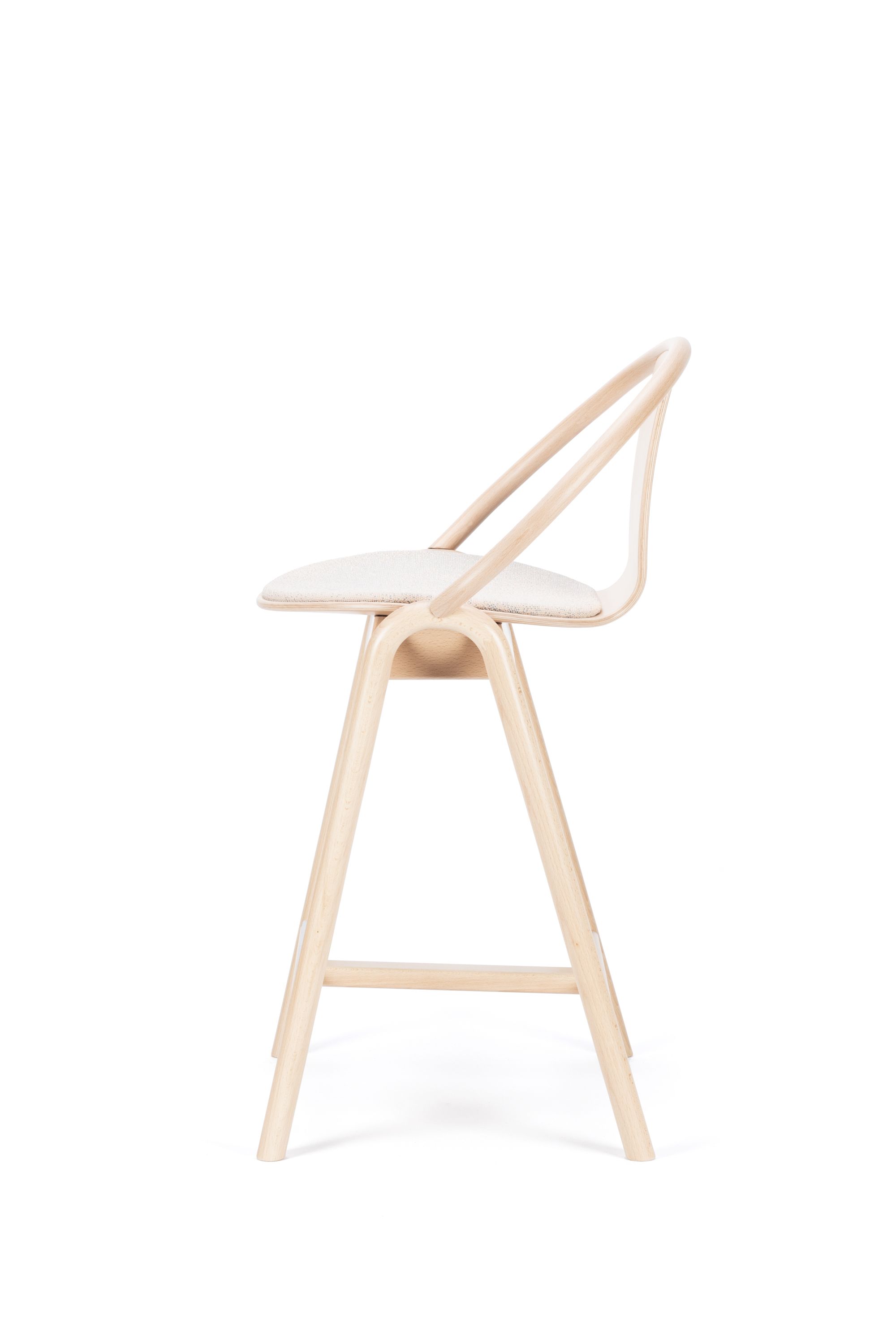 Высокий стул с мягким сиденьем TON AGAIN ARCH-00023267 - Вид №12