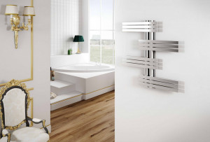 3551730130014 Cordivari Babyla, полотенцесушитель водяной 650/600, цвет полированная сталь