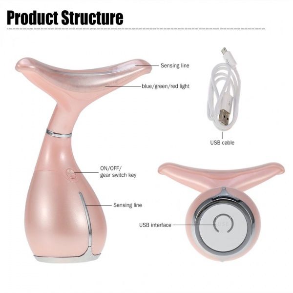 31049 Вибромассажер для лица с функцией LED светотерапии Beauty Star Beauty Star  - Вид №6