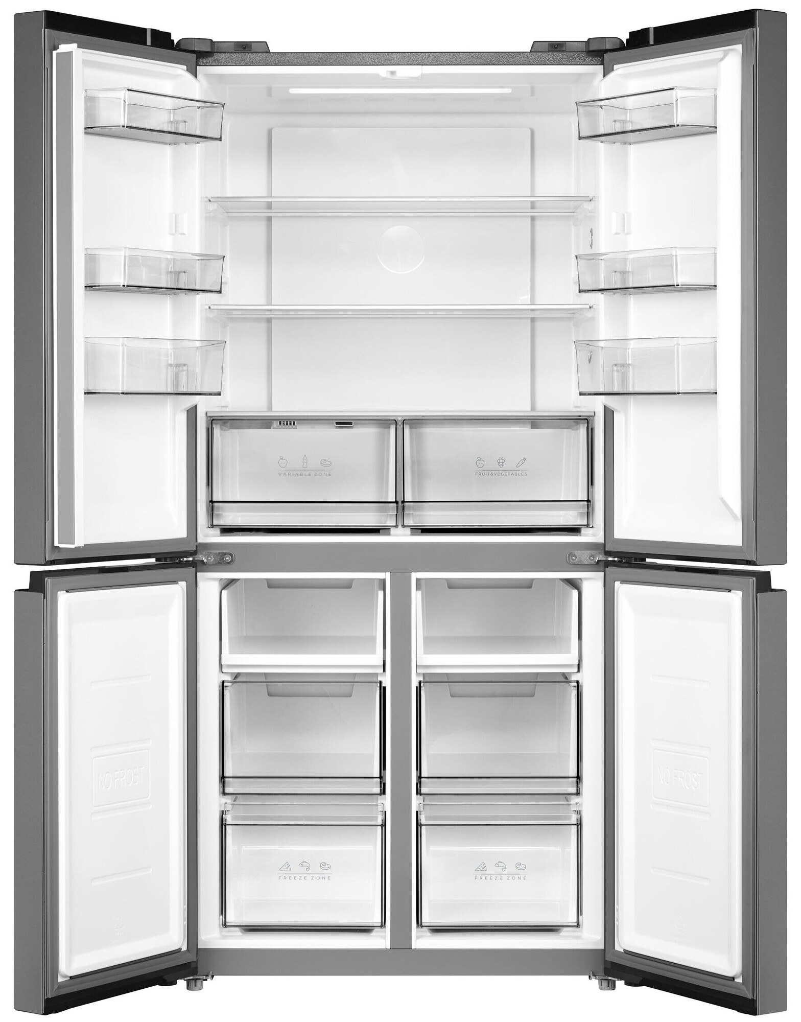 9196722 Холодильник многодверный   WILLMARK MDC-711IX серебристый STDN-0056433 - Вид №1