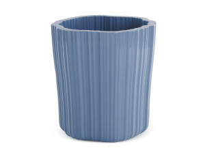 Рециркулированный материал круглый низкий горшок держатель