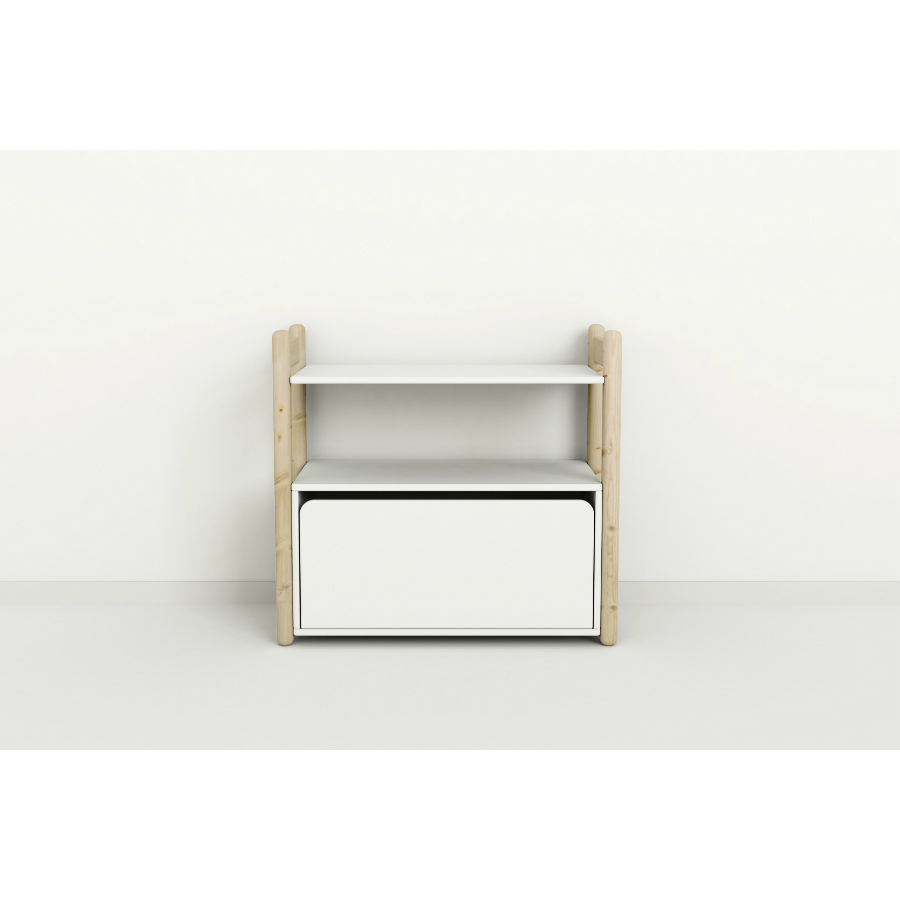 Гарнитур Mini В, 1 полка и 1 комод, лакированный Flexa 812630280 - Вид №1