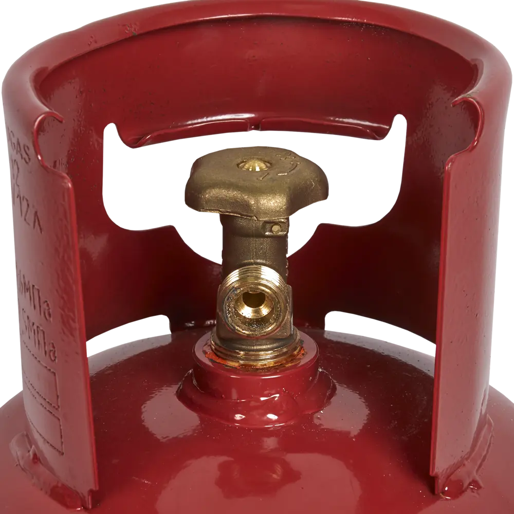 Газовый баллон Santreyd 12 л с защитным вентилем ВБ-2 для пропана и бутана 82382180 STLM-0025997 - Вид №1