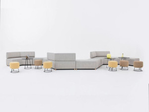 Модульный тканевый диван