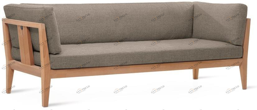 RODA 3-х местный садовый диван из канатекса Teka sun-id-1359293