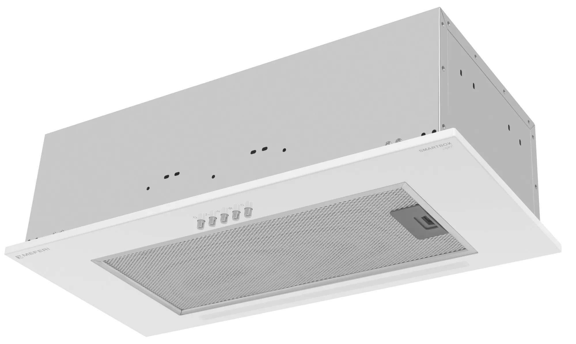 9168686 Вытяжка полновстраиваемая Meferi SMARTBOX60WH LIGHT белый STDN-0027661 - Вид №3