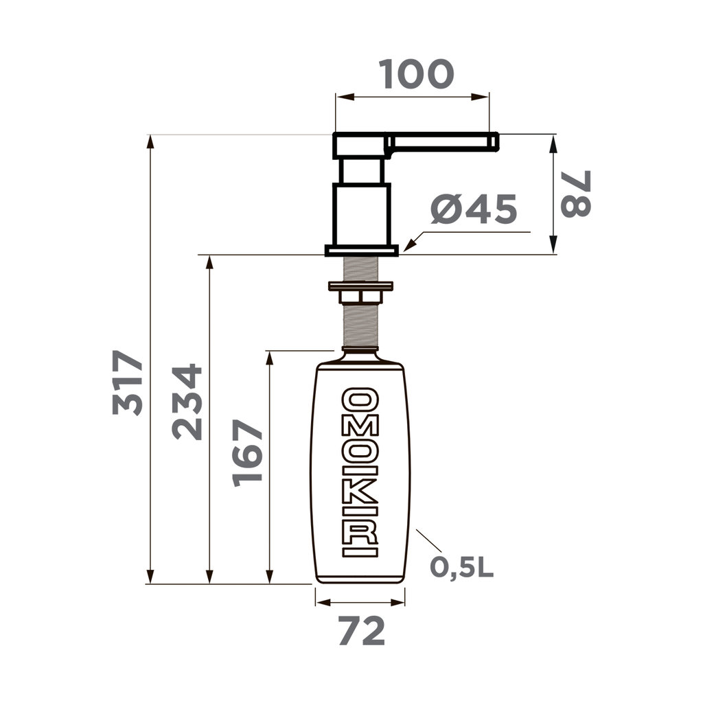 OM-04 GM OMOIKIRI 4995051 - Вид №4