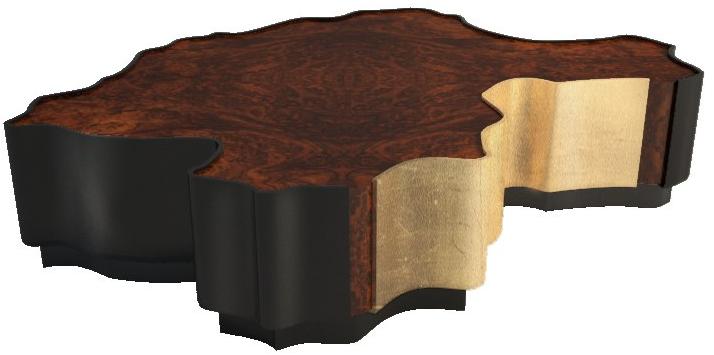 Malabar Модульный деревянный журнальный столик для гостиной Horizon sun-id-1459911 - Вид №2