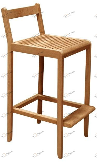 MOBIKA GARDEN Садовый стул из тикового дерева с подставкой для ног Saki sun-id-1401730