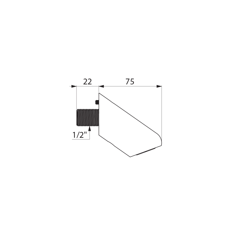 712000DP Душевая головка TONIC JET DELABIE  - Вид №1