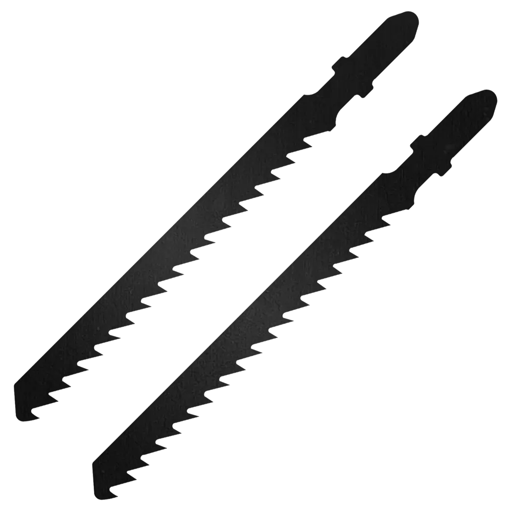 Пилка для электролобзика по дереву и пластику KWB 626105 быстрый рез, 2 шт STLM-2160823 - Вид №1