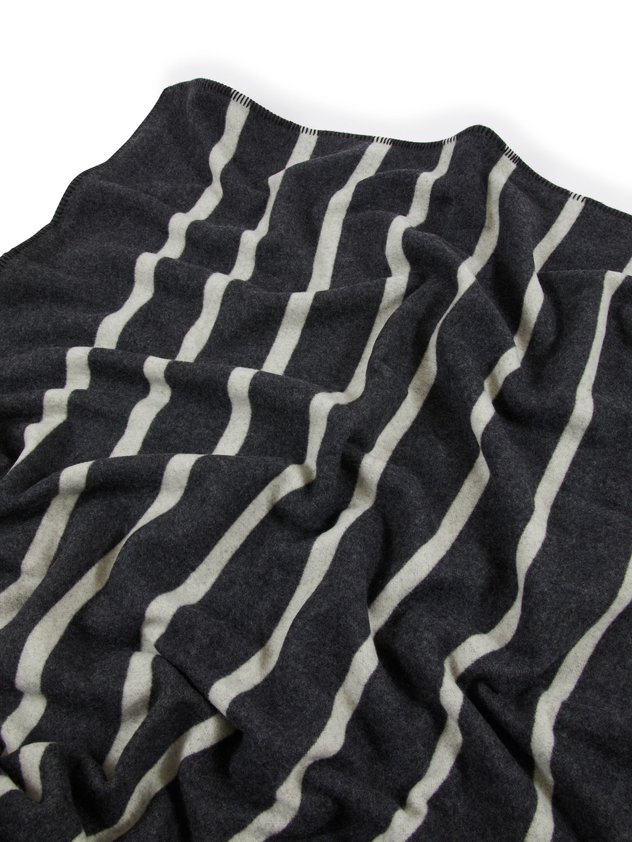Двустороннее одеяло из мериносовой шерсти и кашемира Lanerossi Оптическая ARCH-00086862 - Вид №14