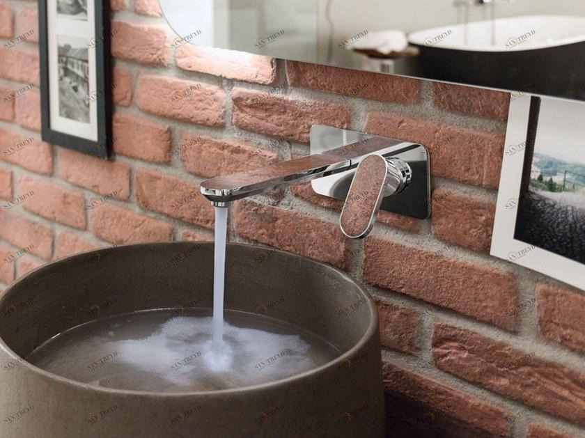 Nobili Rubinetterie Смеситель для умывальника настенный с тарелкой Dress sun-id-1365163