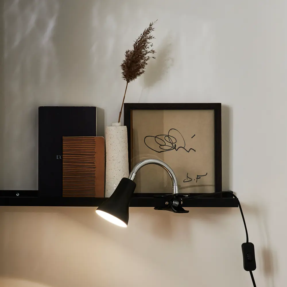 Настольная лампа рабочая KREAFORTA «Salta» цвет черный STLM-2020024